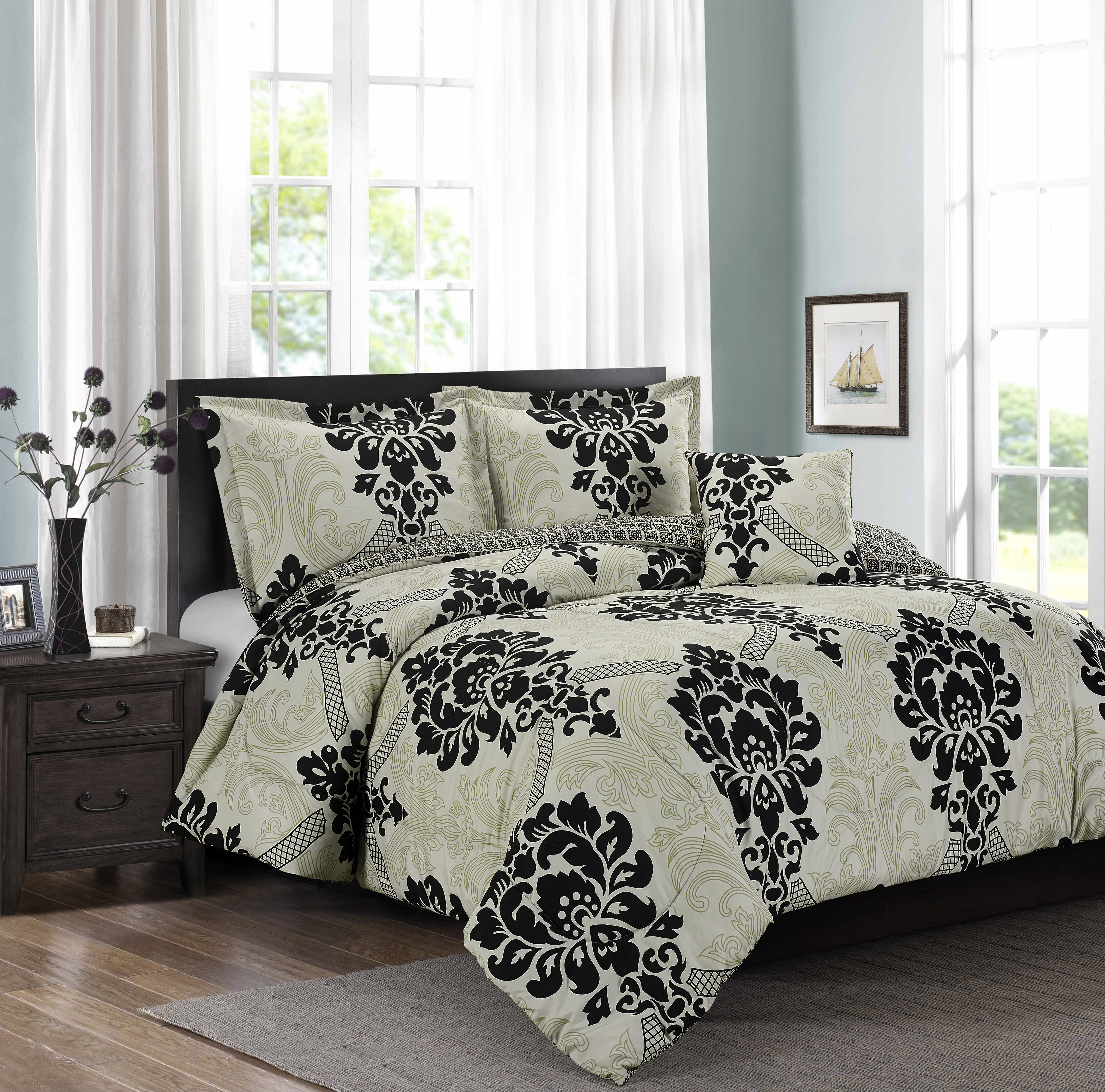 Red Barrel Studio Swenson Reversible Comforter Set Wayfair