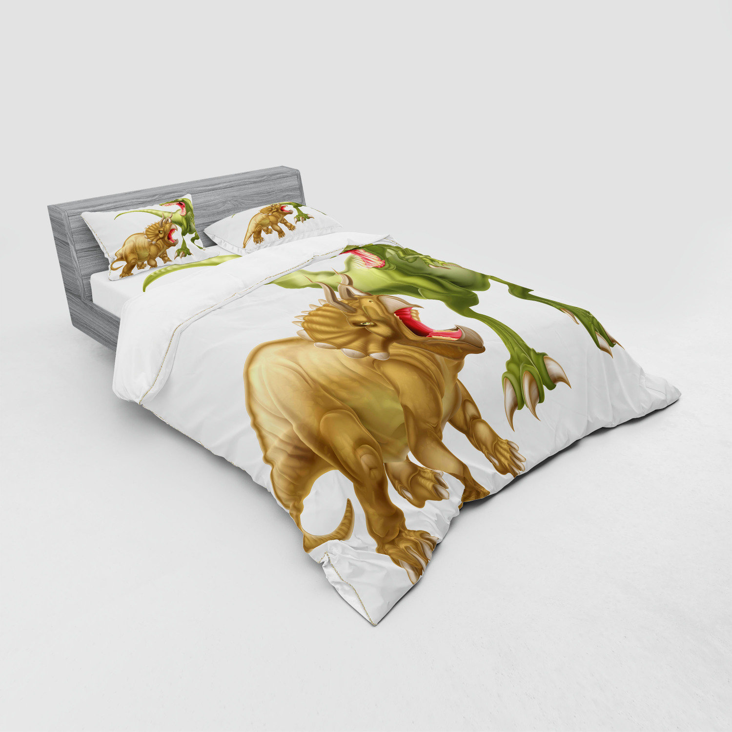 t rex duvet cover
