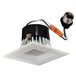 Square Insert Baffle 3″ LED Recessed Retrofit Downlight