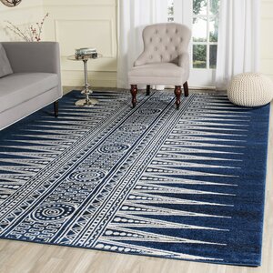Elson Royal/Ivory Area Rug