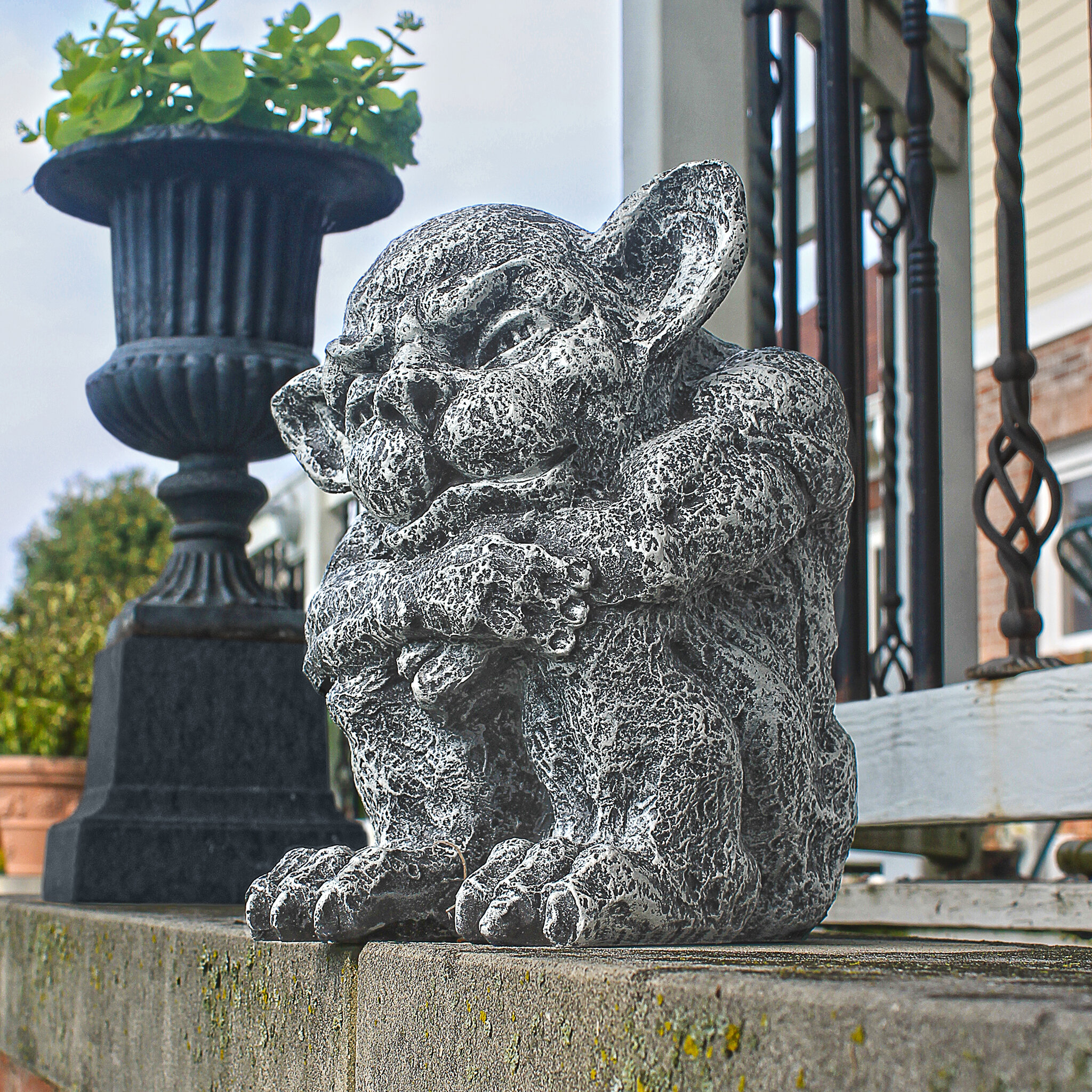 gothic gargoyles on buildings