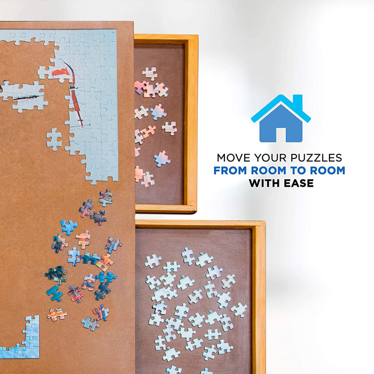 Jumbl 27x35 Puzzle Board For Jigsaw Puzzles Up To 1 500 Pieces Reviews Wayfair