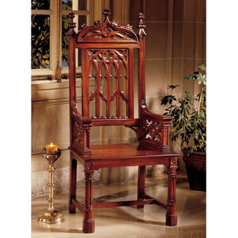 Design Toscano The Lord Raffles 68 Wide Genuine Leather Armchair Wayfair