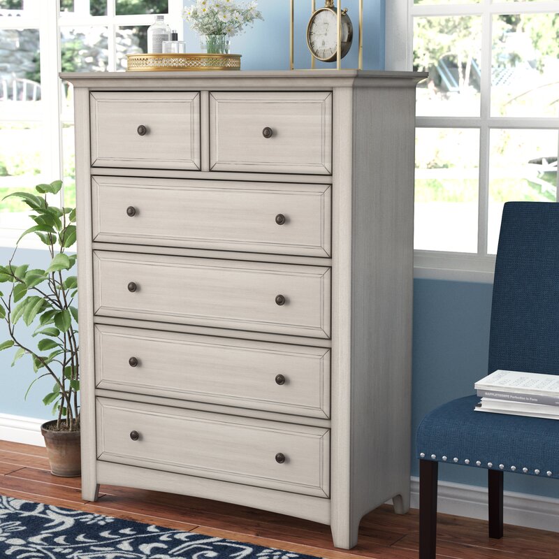 Three Posts Woodside 5 Drawer Dresser Reviews Wayfair