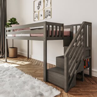 twin size loft bed for kids