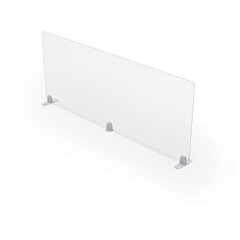 Acrylic Checkout Counter Desk Sneeze Guard A Removable 15.7W x 11.8H Plexiglass Divider Protection Barrier Shield 