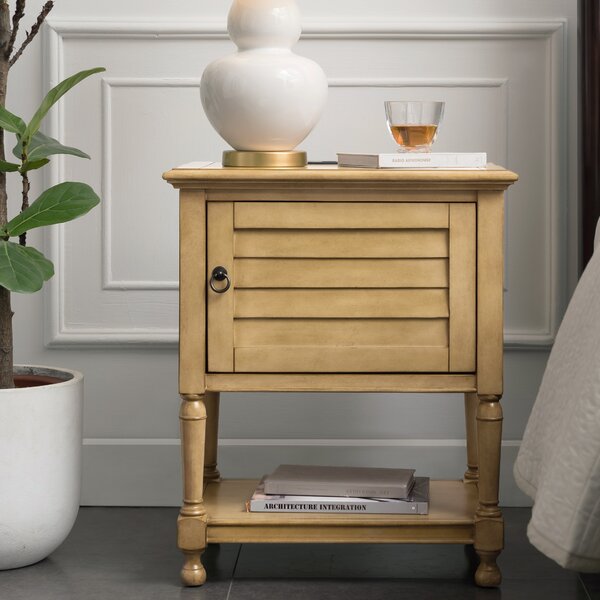 Louvered Nightstand Wayfair