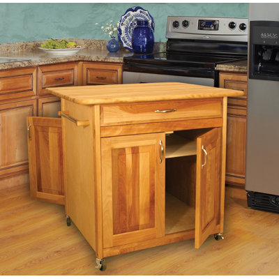 The Big Workcenter Kitchen Cart Catskill Craftsmen Inc