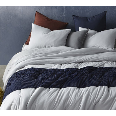 Eider Ivory Pembroke Knit Comforter Set Wayfair