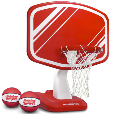 gosports splash hoop pro pool basketball game set