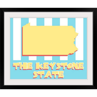 Great Big Canvas Pennsylvania State Nickname By Kate Lillyson Graphic Art Print Wayfair Ca