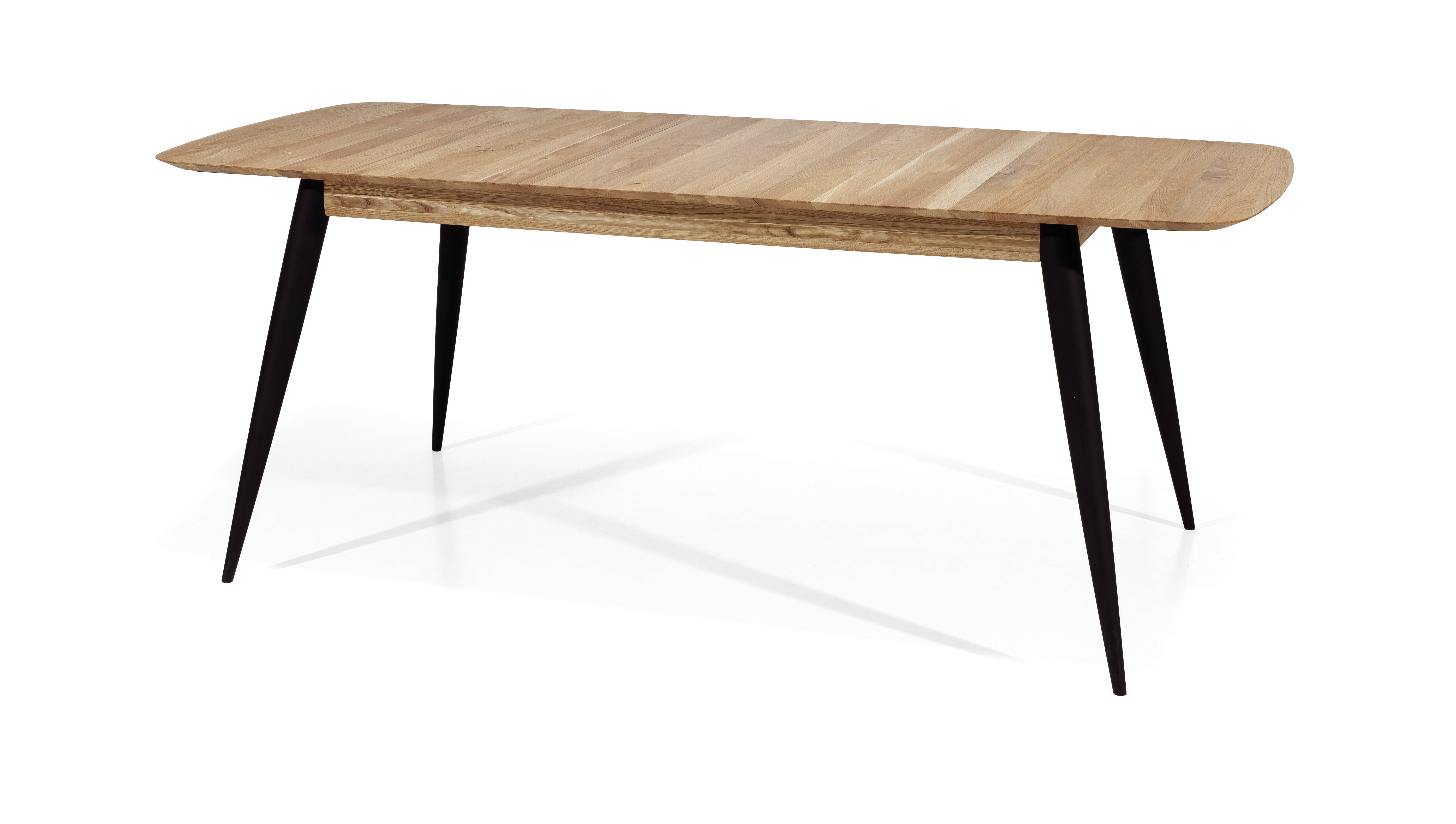 charmine extendable solid wood dining table