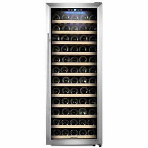 80 Bottle Single Zone Freestanding Wine Cooler