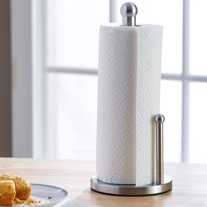 Wayfair Basics Stainless Steel Paper Towel Holder