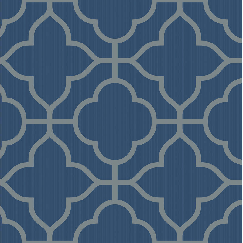 Mercer41 Thomason Lattice 27 L X 27 W Wallpaper Roll Wayfair