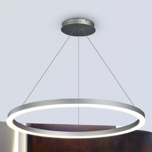 Chifdale Orbicular 2-Light LED Metal Geometric Pendant