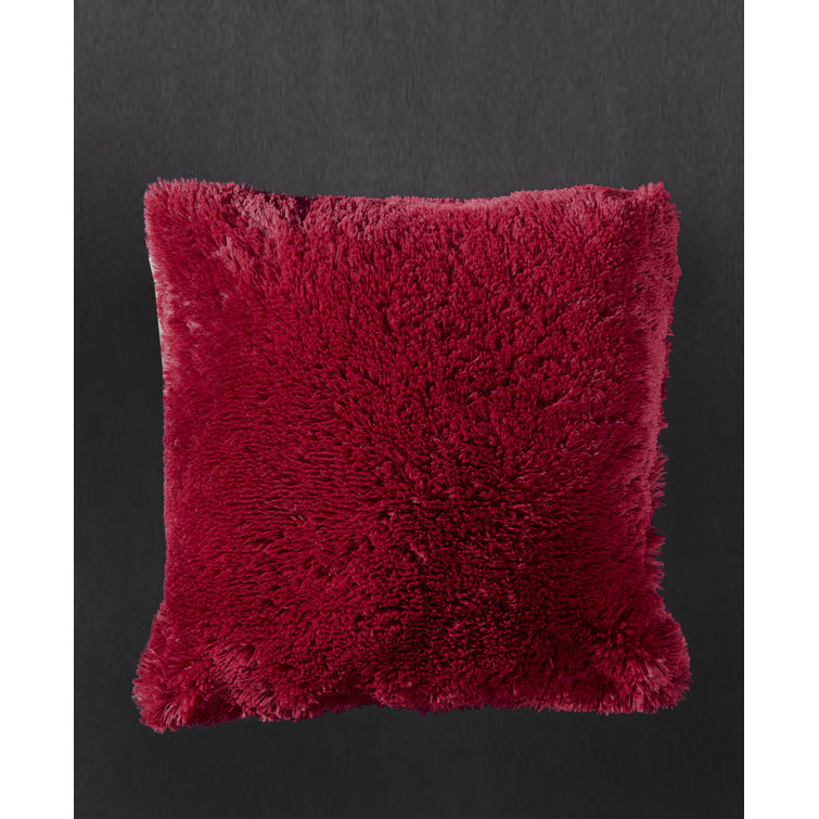 fluffy throw pillow
