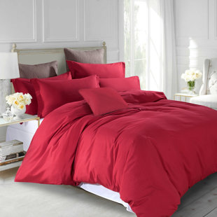 Red Double Duvet Covers Sets Wayfair Co Uk Red Double Duvet Covers Sets