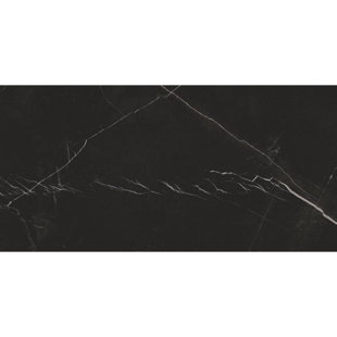 Negro Marquina Porcelain Tile 12" x 24" Porcelain Field Tile by