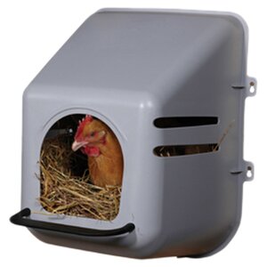 Nesting Box Wall Mount in Plastic