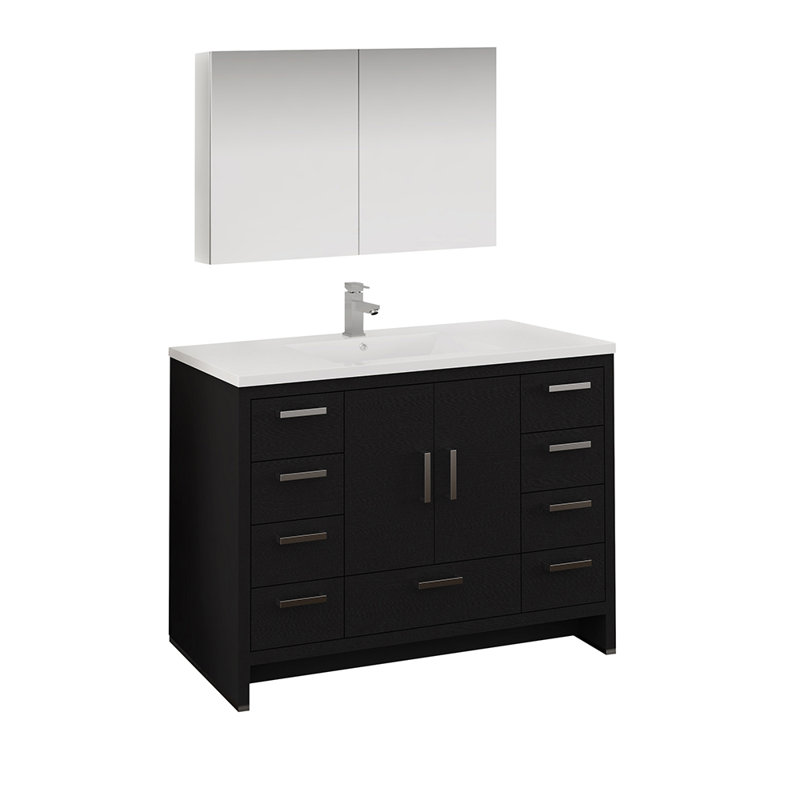 Fresca Senza Tuscany 48 Single Bathroom Vanity Set With Medicine