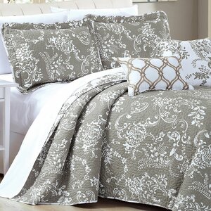 LA Boheme 5 Piece Quilt Set