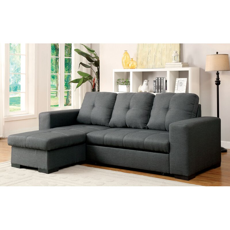 Grovelane Alexandrea Right Hand Facing Sleeper Sectional Reviews Wayfair