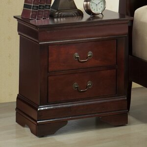 Isola Louis Philippe 2 Drawer Nightstand