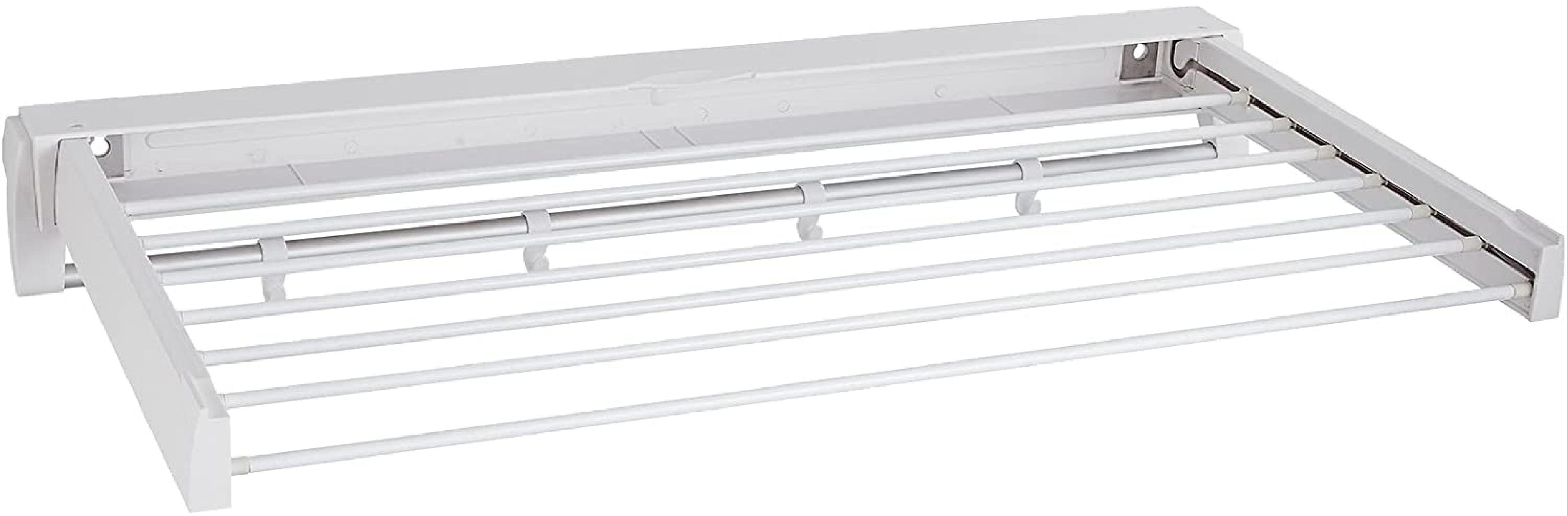 Rebrilliant Clothes Laundry Drying Rack,Collapsible Wall Mounted Hanger