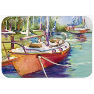 Sailboat Kitchen/Bath Mat