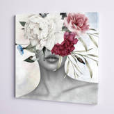 Marmont Hill Fresh Floral Crown - Print on Canvas & Reviews | Wayfair