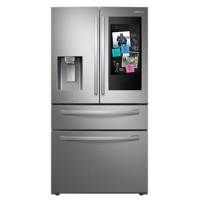 Samsung 36 French Door 22 2 Cu Ft Refrigerator Reviews Wayfair