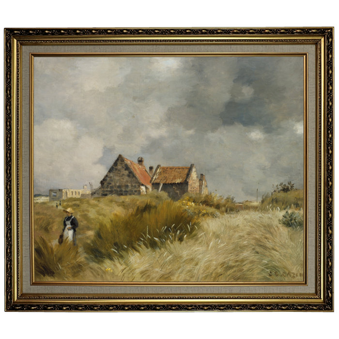 Historic Art Gallery Cottage Framed Print On Canvas Wayfair