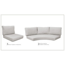 asherman 6 piece sofa set with cushions