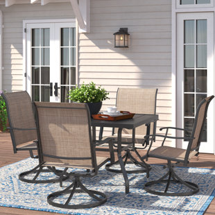 small 4 person patio set