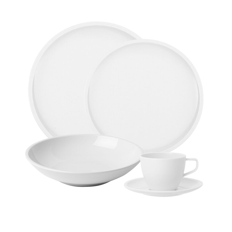 vegetarisch betekenis Vertrouwelijk Villeroy & Boch Artesano Porcelain China Dinnerware Set - Service for 6 &  Reviews | Wayfair