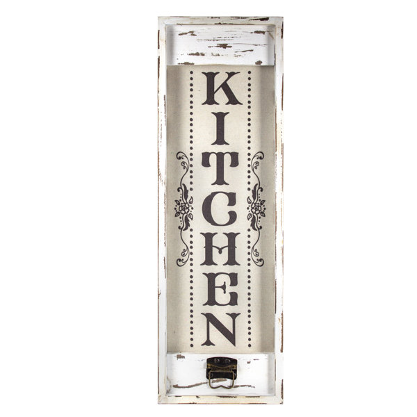 Wooden Kitchen Signs Wayfair