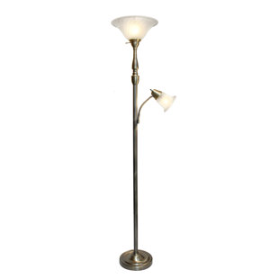 wayfair brass floor lamp