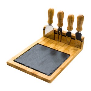 Bruce 6 Piece Cheese Board and Platter Set