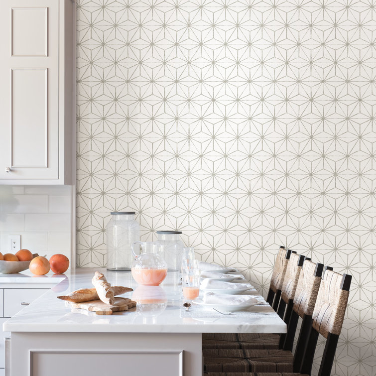Gold Flamingo Diego 18 L X 20 5 W Peel And Stick Wallpaper Roll Reviews Wayfair
