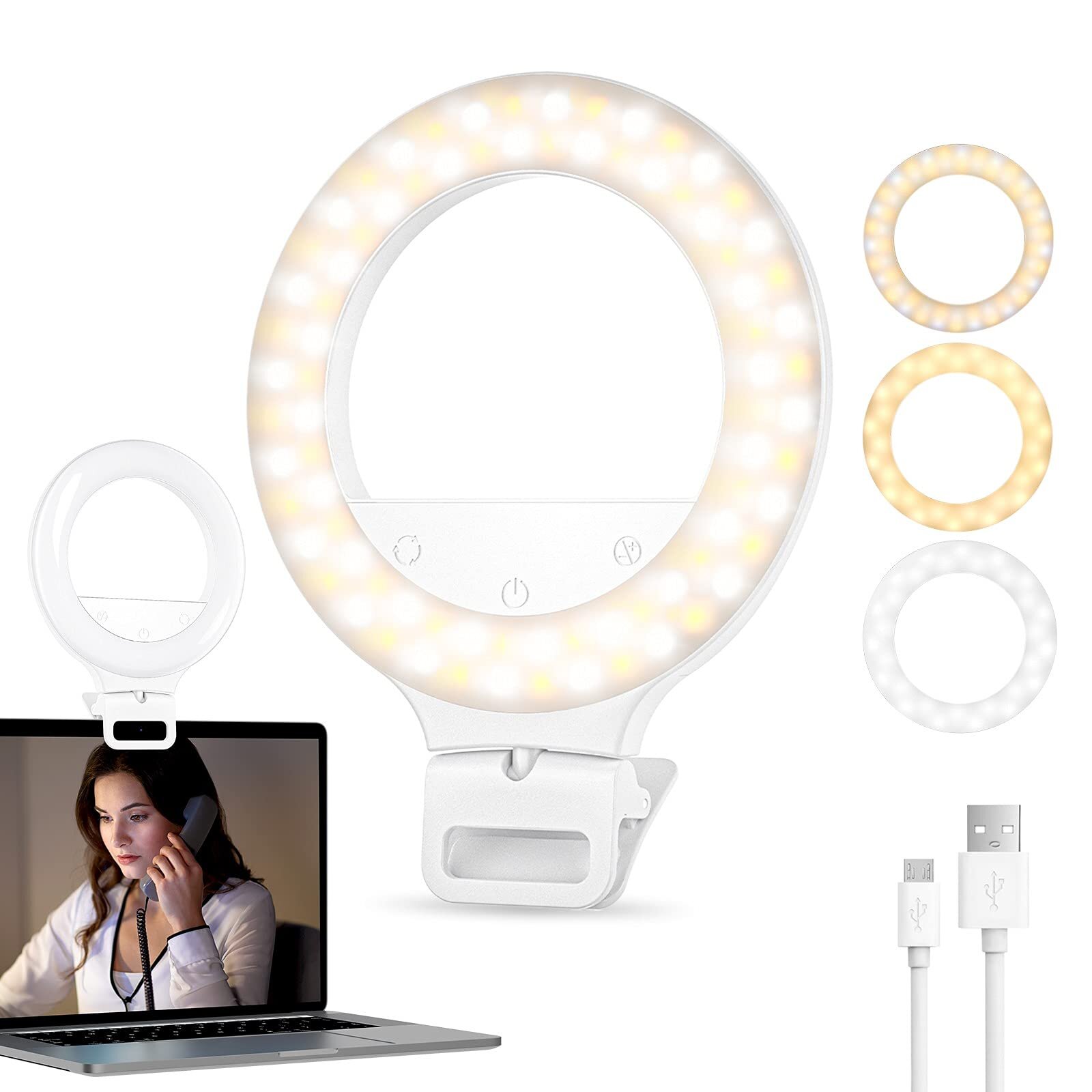 ring light for phone and laptop