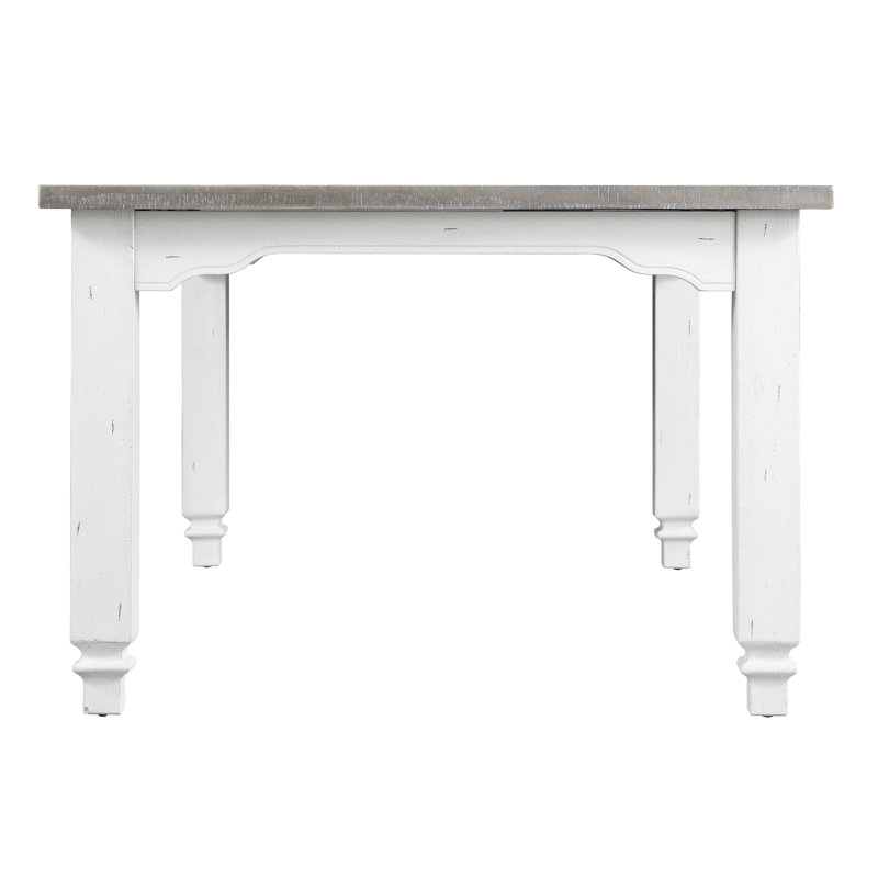 Gracie Oaks Emerald Home Thorsby Antique White And Acorn Grey 78