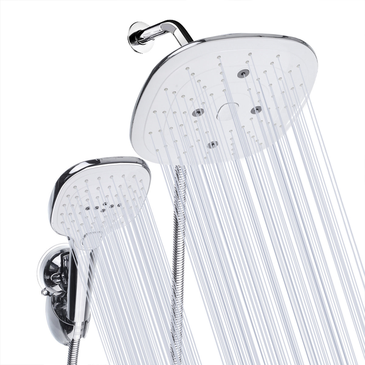 WOODYHOME Handheld Shower Head & Reviews Wayfair