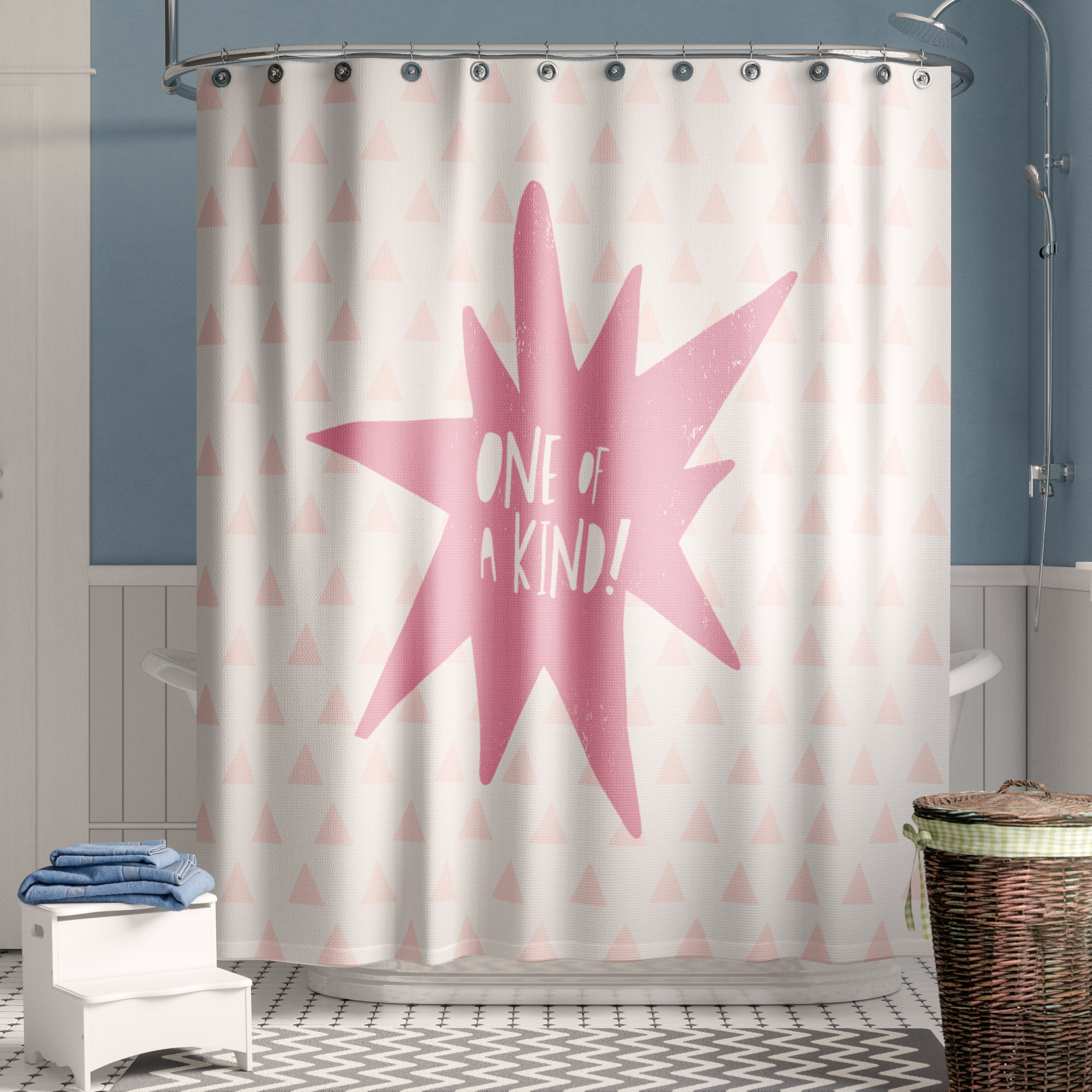 Viv Rae Kory One Of A Kind Single Shower Curtain Wayfair