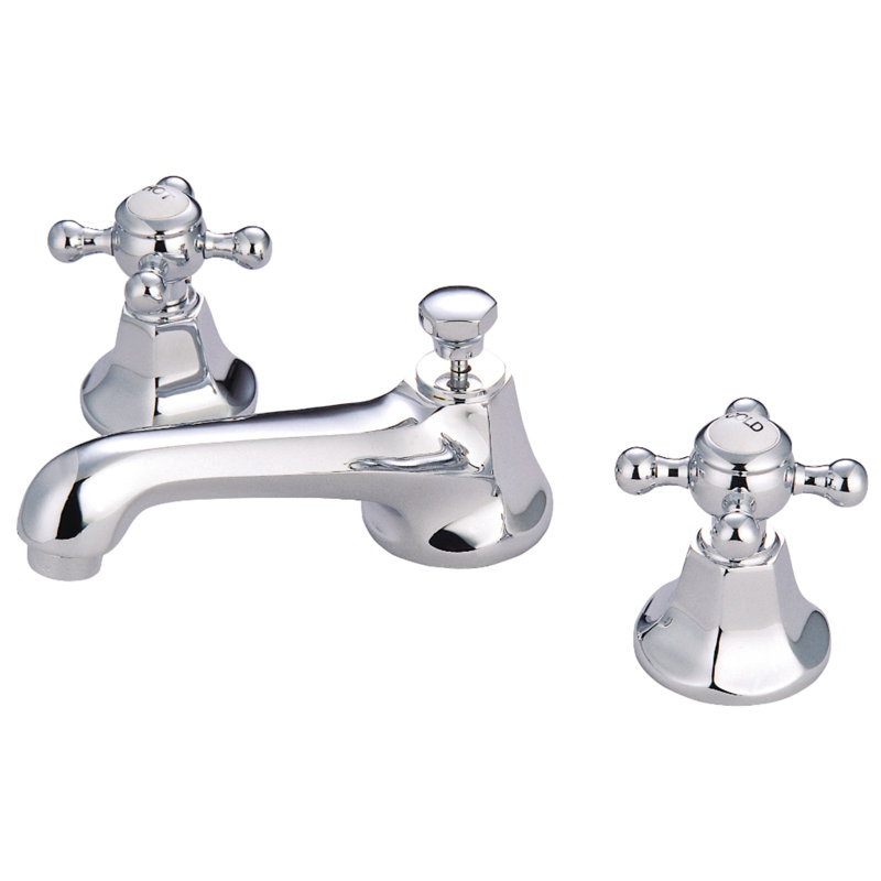 Metropolitan Widespread Bathroom Faucet With Double Cross Handles Metropolitan Widespread Bathroom Faucet With Double Cross Handles