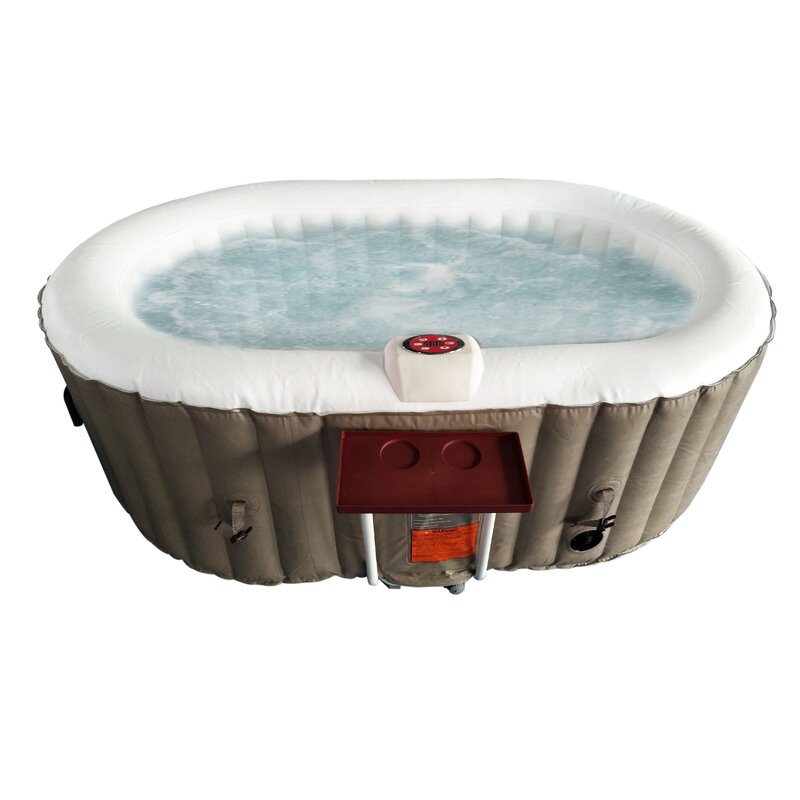 Oval 2 Person 130 Jet Inflatable Hot Tub