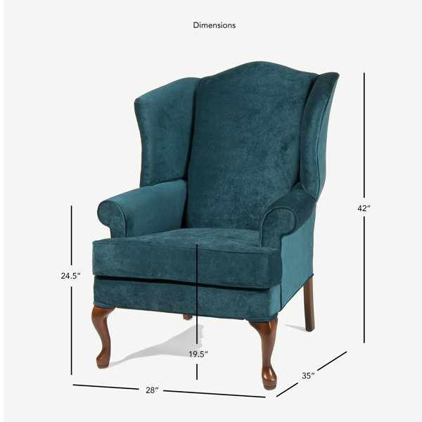 wingback chair dimensions