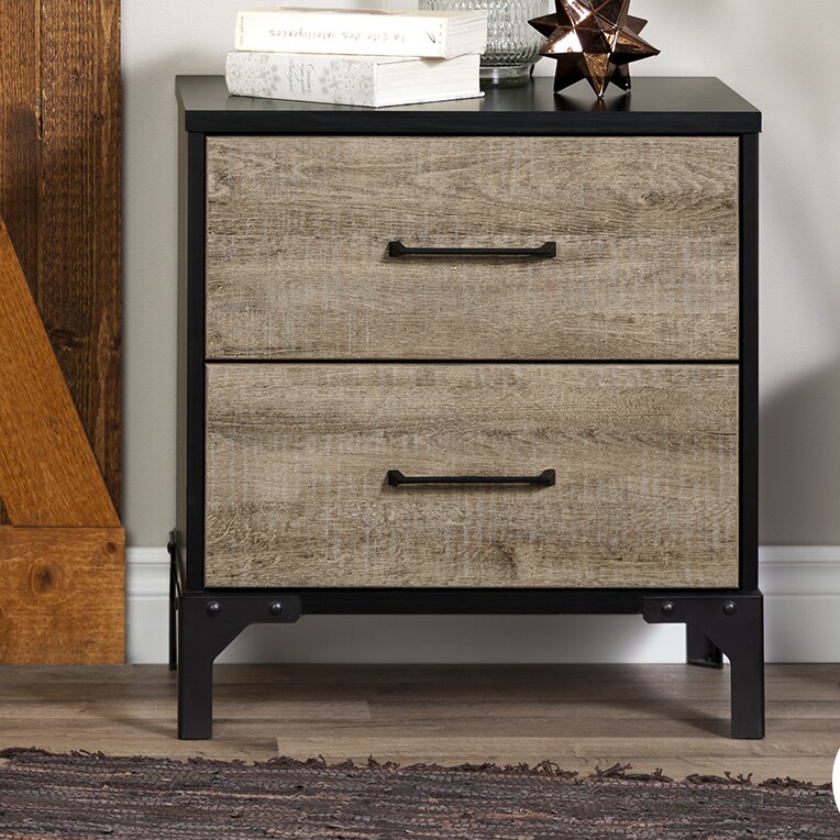 South Shore Valet 2 Drawer Nightstand Reviews Wayfair Ca