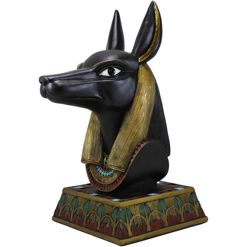 Bloomsbury Market Barboursville Ancient Egyptian God Of The Dead Anubis Bust Wayfair Bloomsbury Market Barboursville Ancient Egyptian God Of The Dead Anubis Bust Wayfair