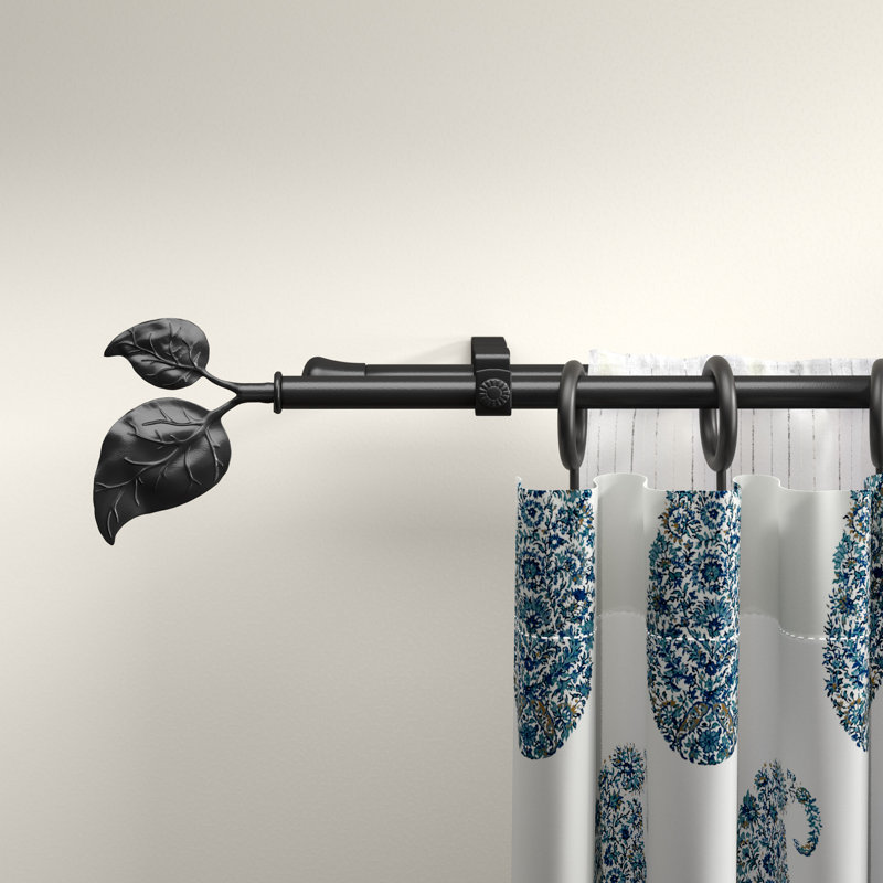 Three Posts Sycamore Double Curtain Rod And Hardware Set Reviews
